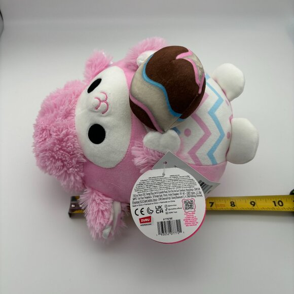 SNACKLES 8" Easter Snackle Anna the Lamb, Kids Ultra Soft Stuffed Plush Toy NEW - Picture 3 of 3